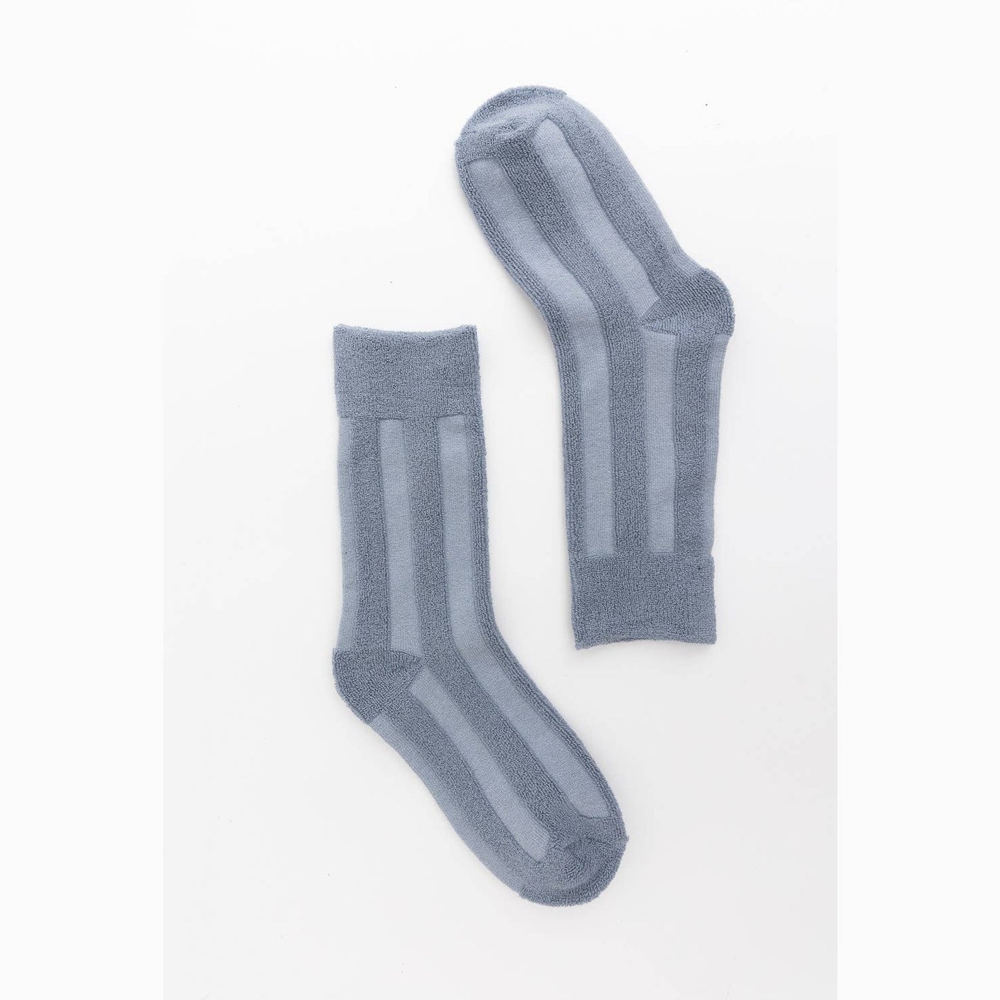 Cushioned Comfort: Women’s Cotton Terry Crew Socks