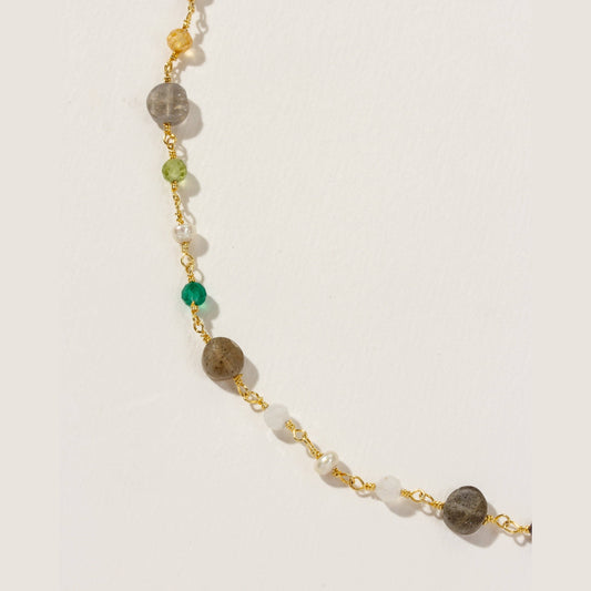 Ring of Saturn Collar Necklace