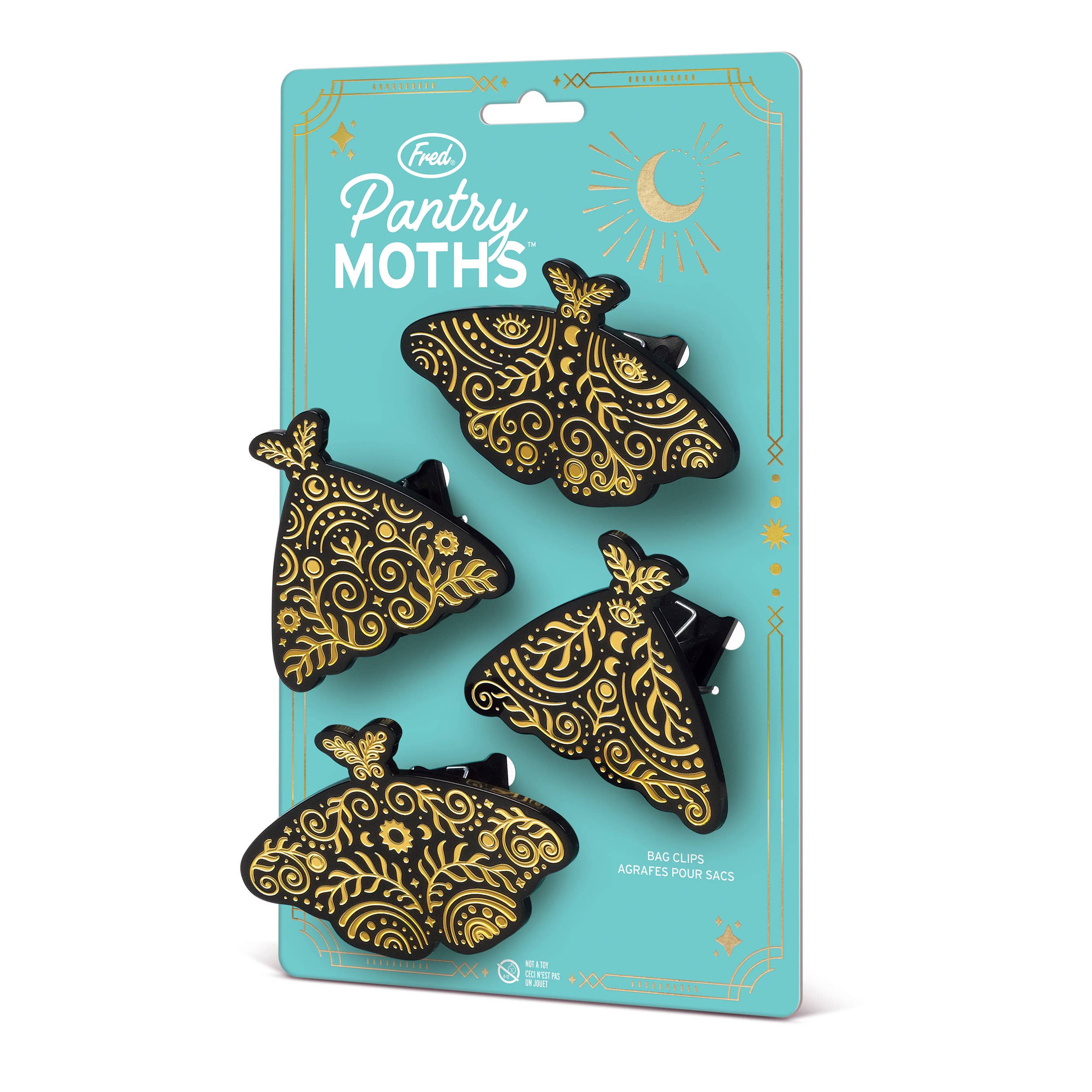 PANTRY MOTHS - Celestial Moth Bag Clips