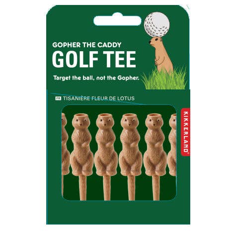 Gopher the Caddy Golf Tee - The Feral Market