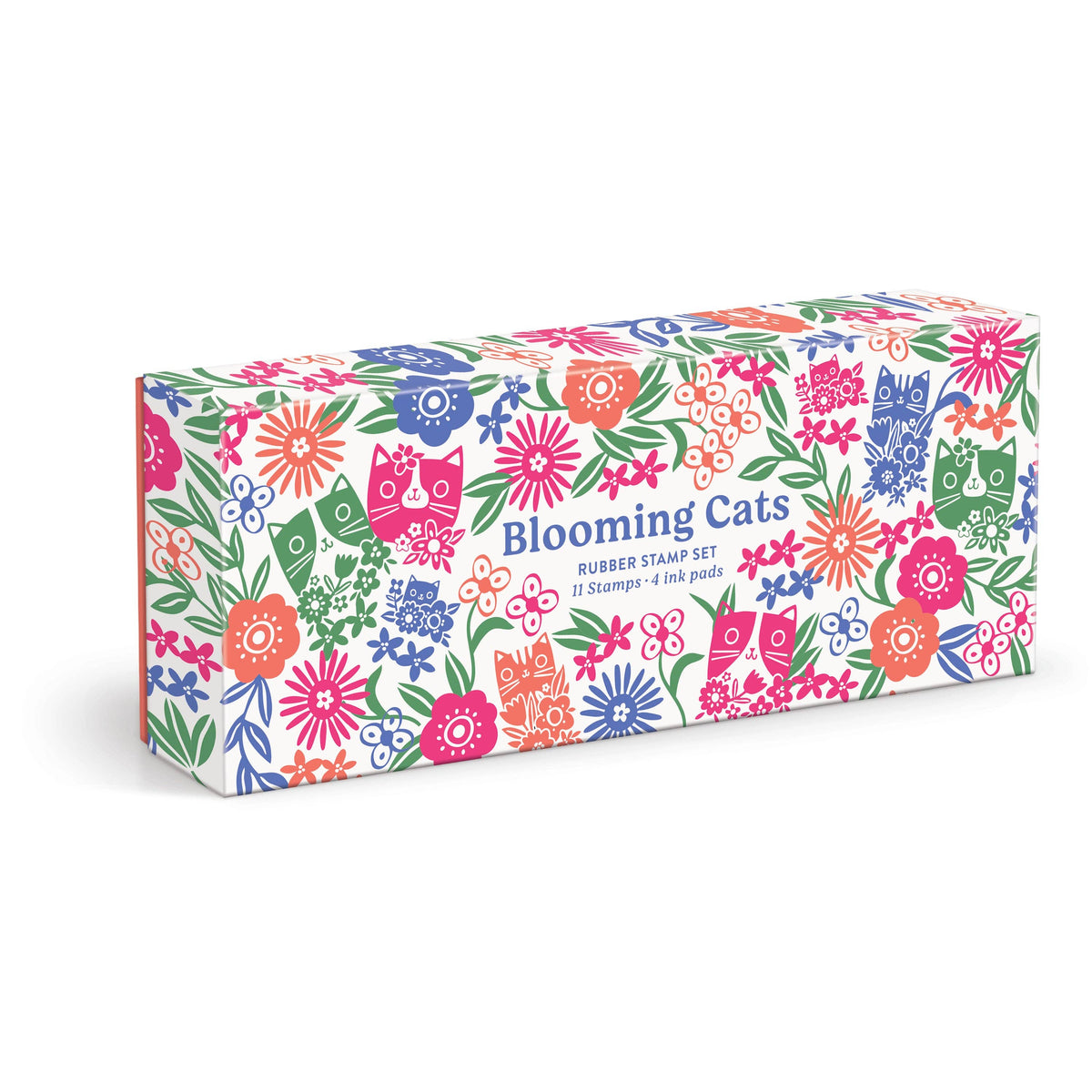 Blooming Cats Rubber Stamp Set - The Feral Market
