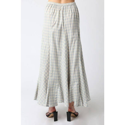 Lisa Checkered Skirt