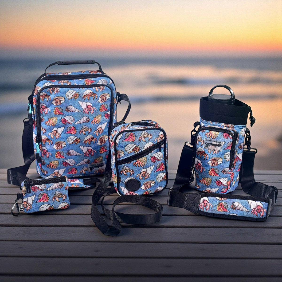 Hermit Crabs Tablet Crossbody