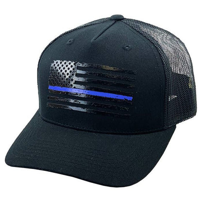 Flag Flat Uv Print Mesh Back American Flag Baseball Cap