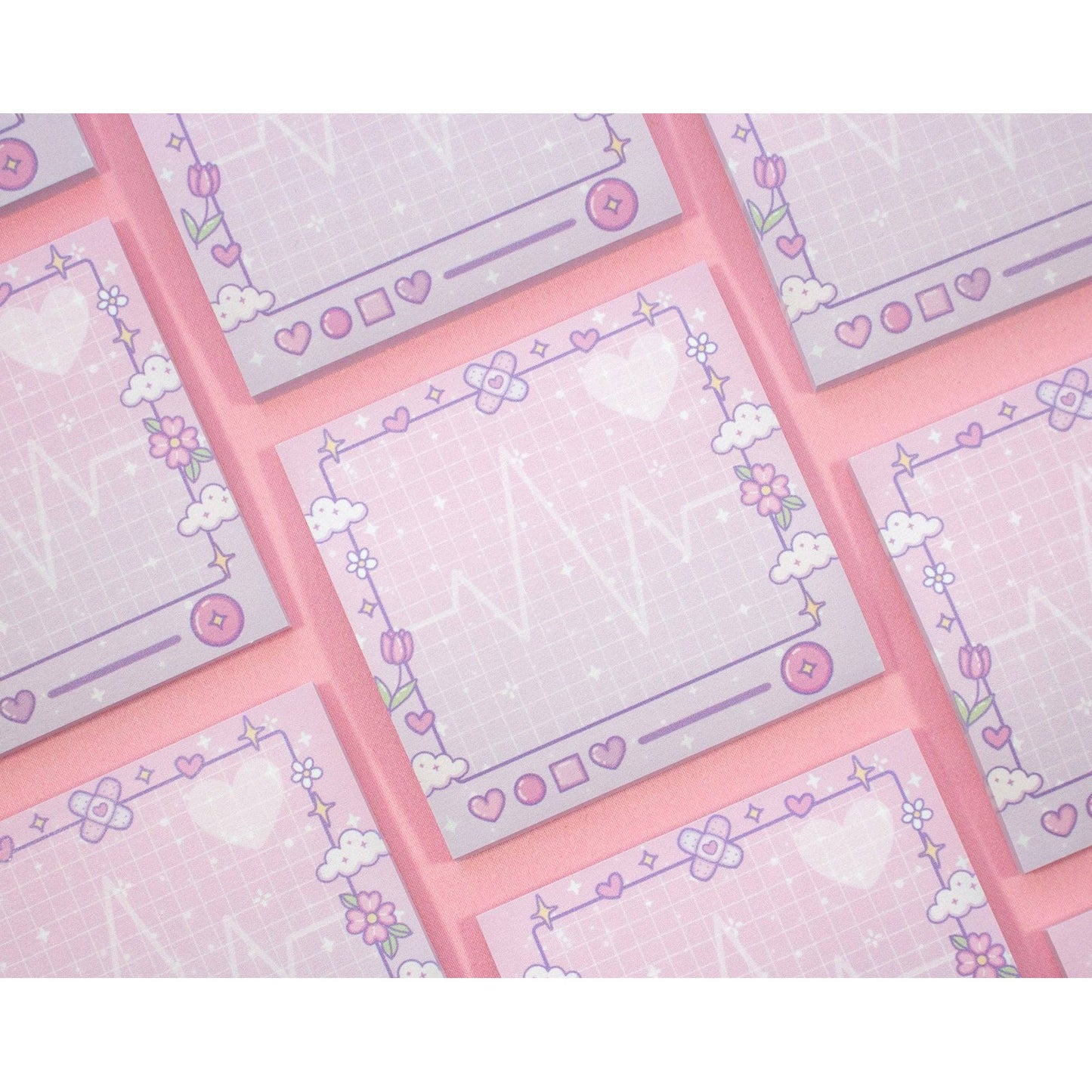 Healing Hearts Sticky Notes - The Feral Market