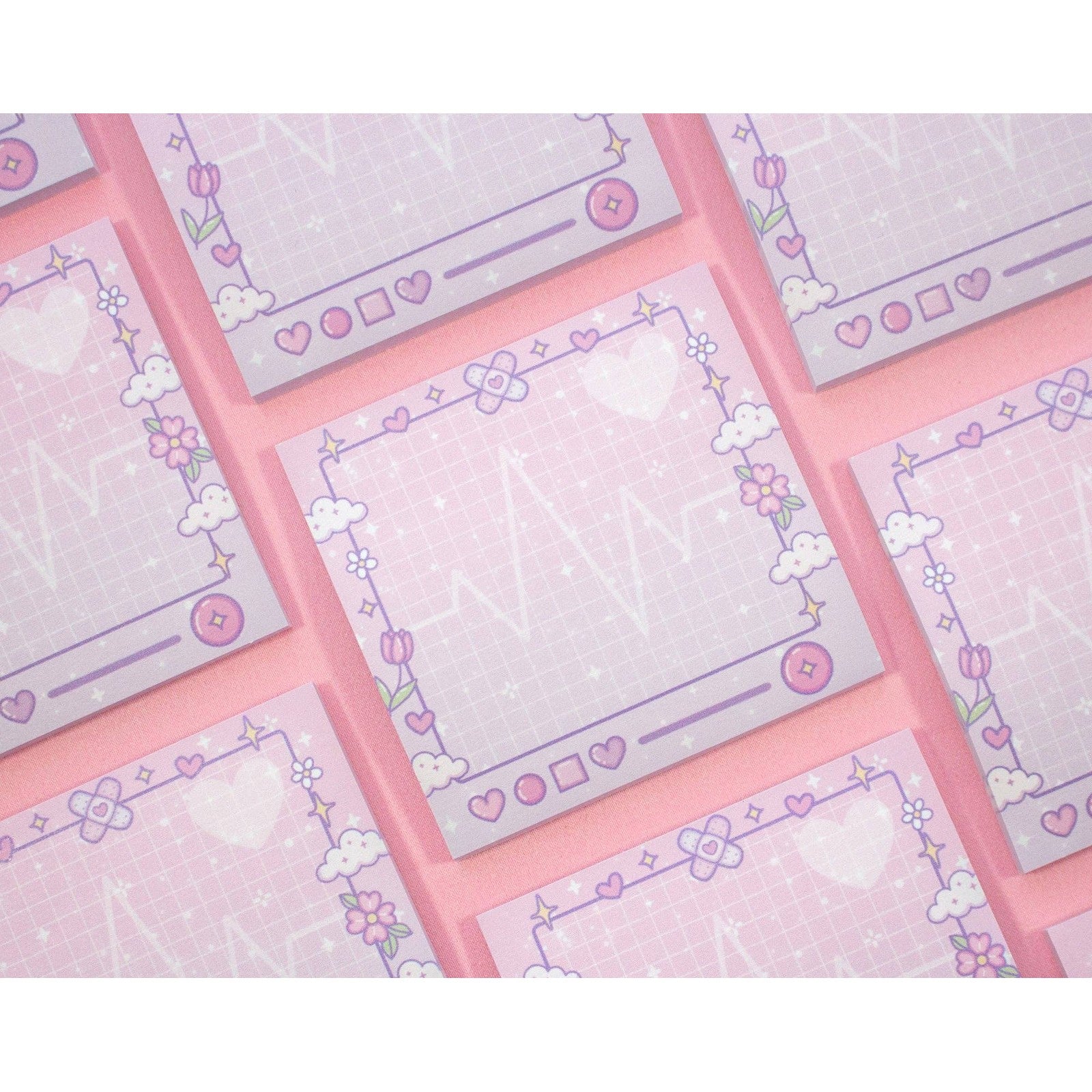 Healing Hearts Sticky Notes - The Feral Market