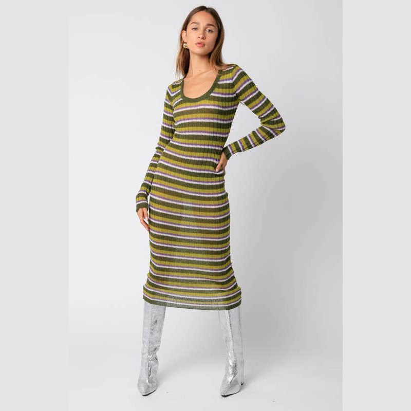 Marley Striped Dress - The Feral Market