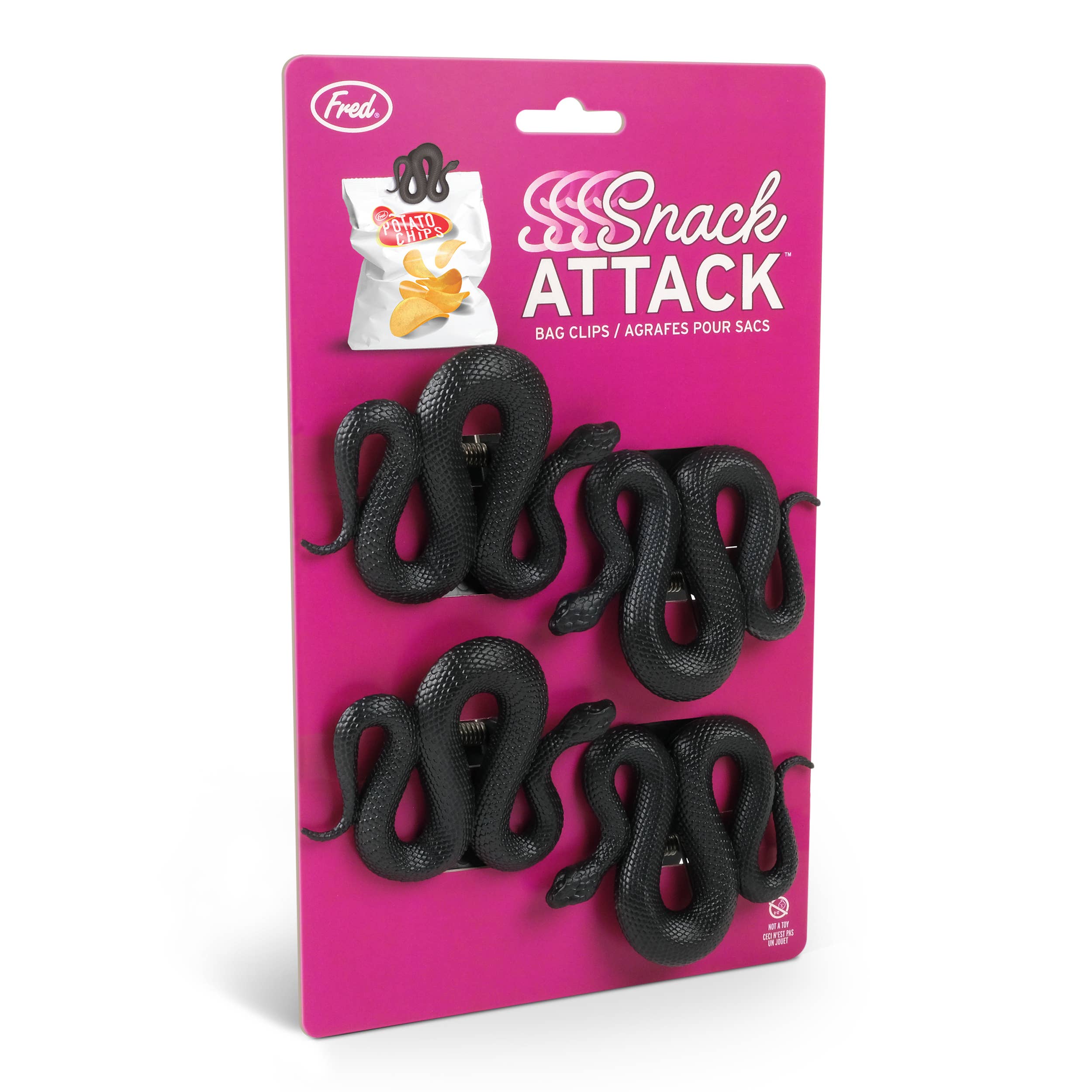 SSSSNACK ATTACK - Snake Bag Clips - Thumbnail 2