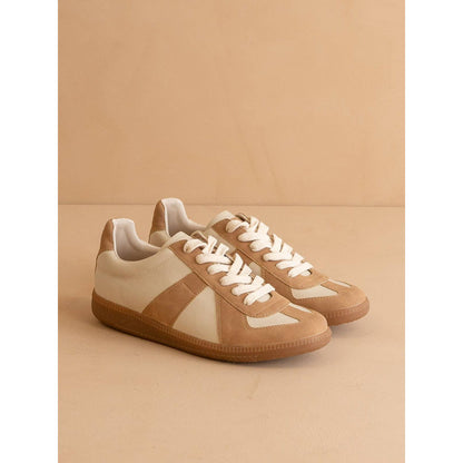 The Noelle Camel | Low Top Sneaker