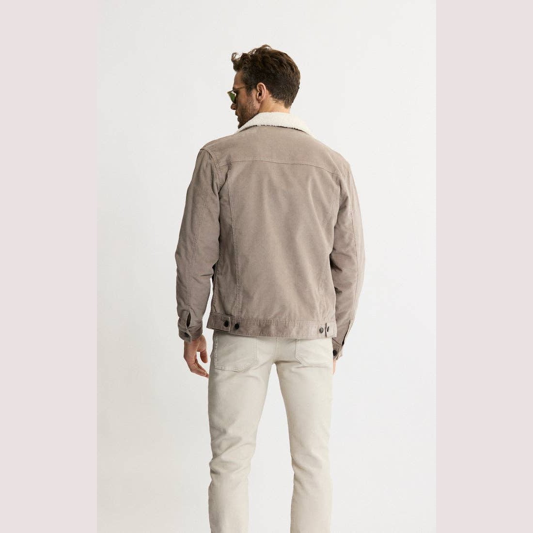 Sherpa Lined Corduroy Trucker Jacket - The Feral Market