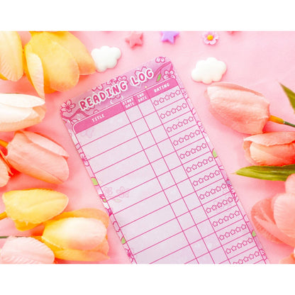 Sakura Reading Log Bookmark