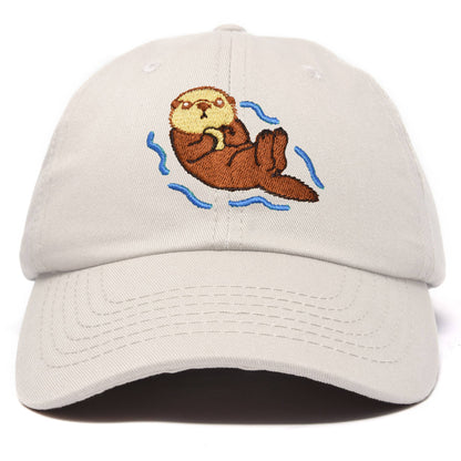 DALIX Otter Cap Animal Dad Hat Embroidered Nature - The Feral Market