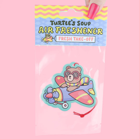 Pilot Bear, Car Decor, Cute, Car Diffuser, Air Freshener
