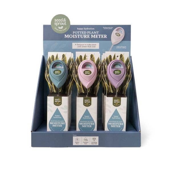 Seed & Sprout Potted Plant Moisture Meter - The Feral Market