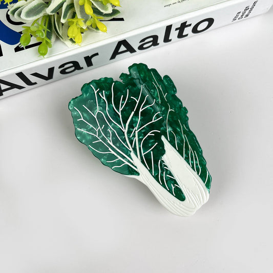 Cabbage Claw Clip, Vegetable Hair Clip