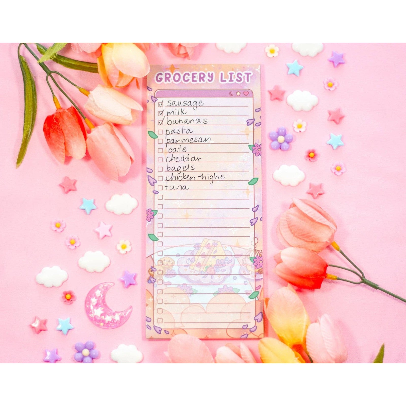 Cafe Quest Grocery List Notepad - The Feral Market