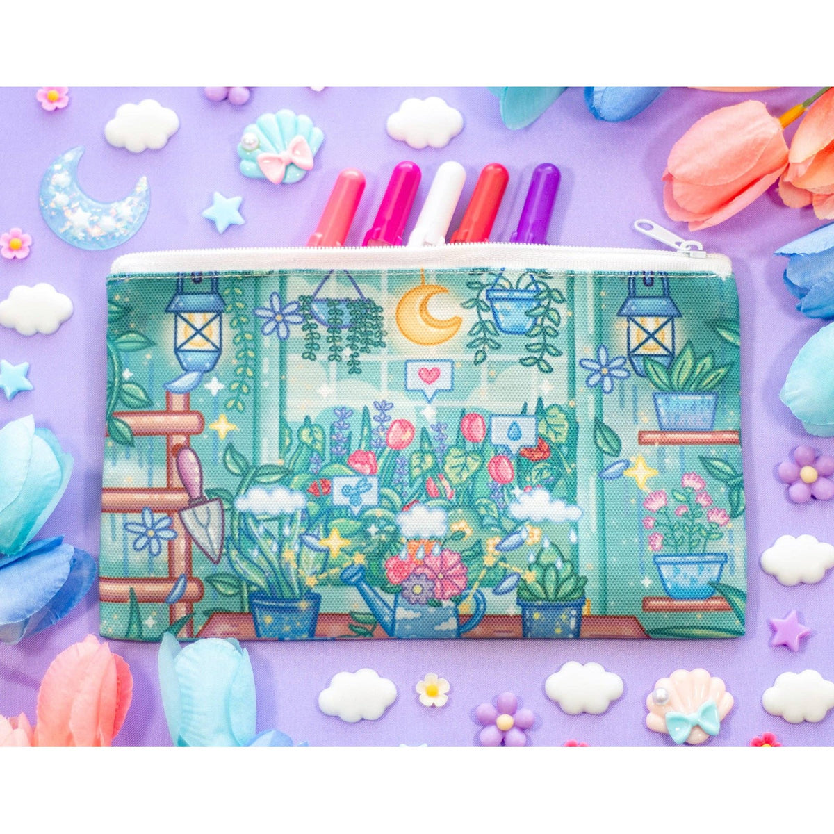 Botanical Bliss Pencil Case - The Feral Market