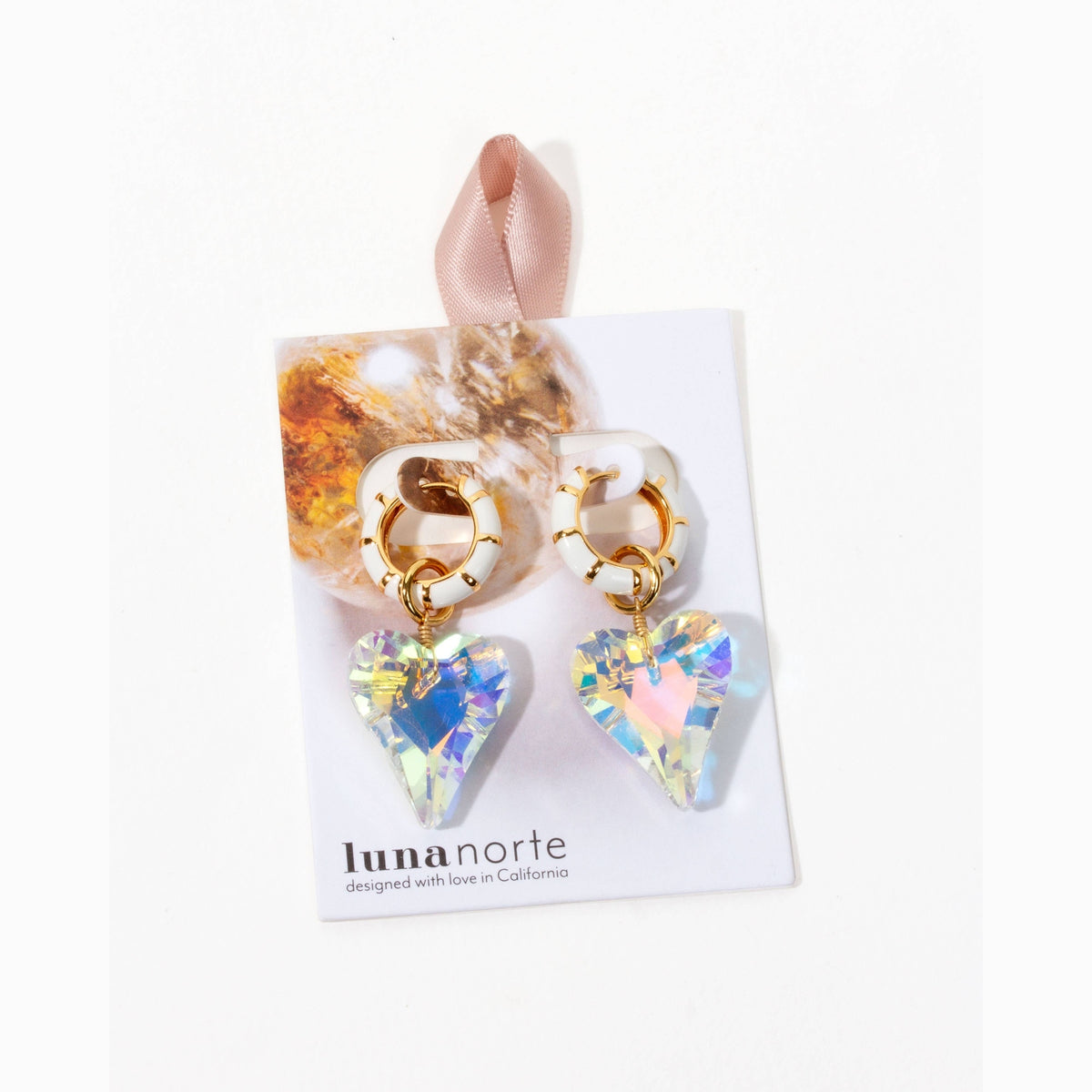 Sweet Shine Interchangeable Charm Huggie Hoop Earring - The Feral Market