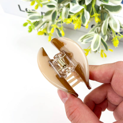 Smiling Mushroom Hair Clip, Acetate Vegetable Claw Clips