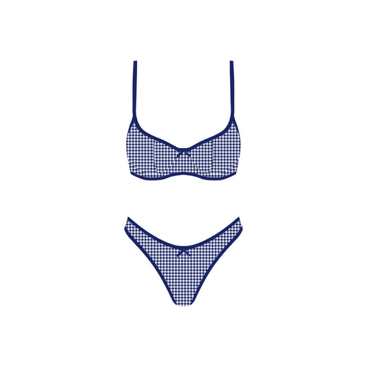 Seaside Picnic Bikini Set