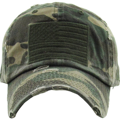 American Flag Vintage Baseball Cap
