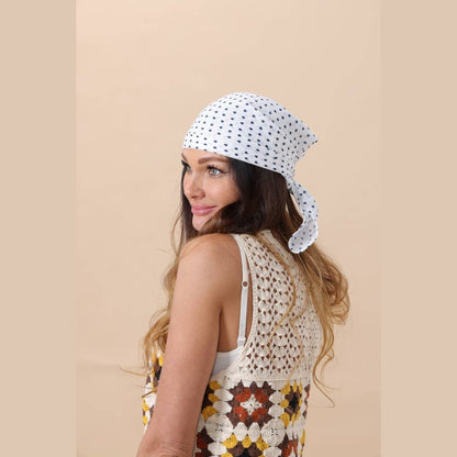 Boho Printed Neck Scarf – Lightweight & Breathable - The Feral Market