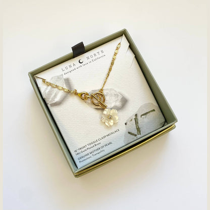 Tulum Flora Toggle Necklace