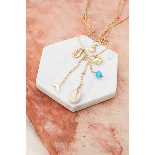 Forever Summer Mermaid Dream Layered Necklace