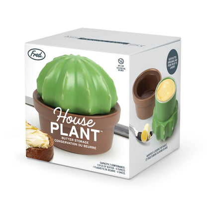 HOUSE PLANT - Ceramic Cactus Butter Storage