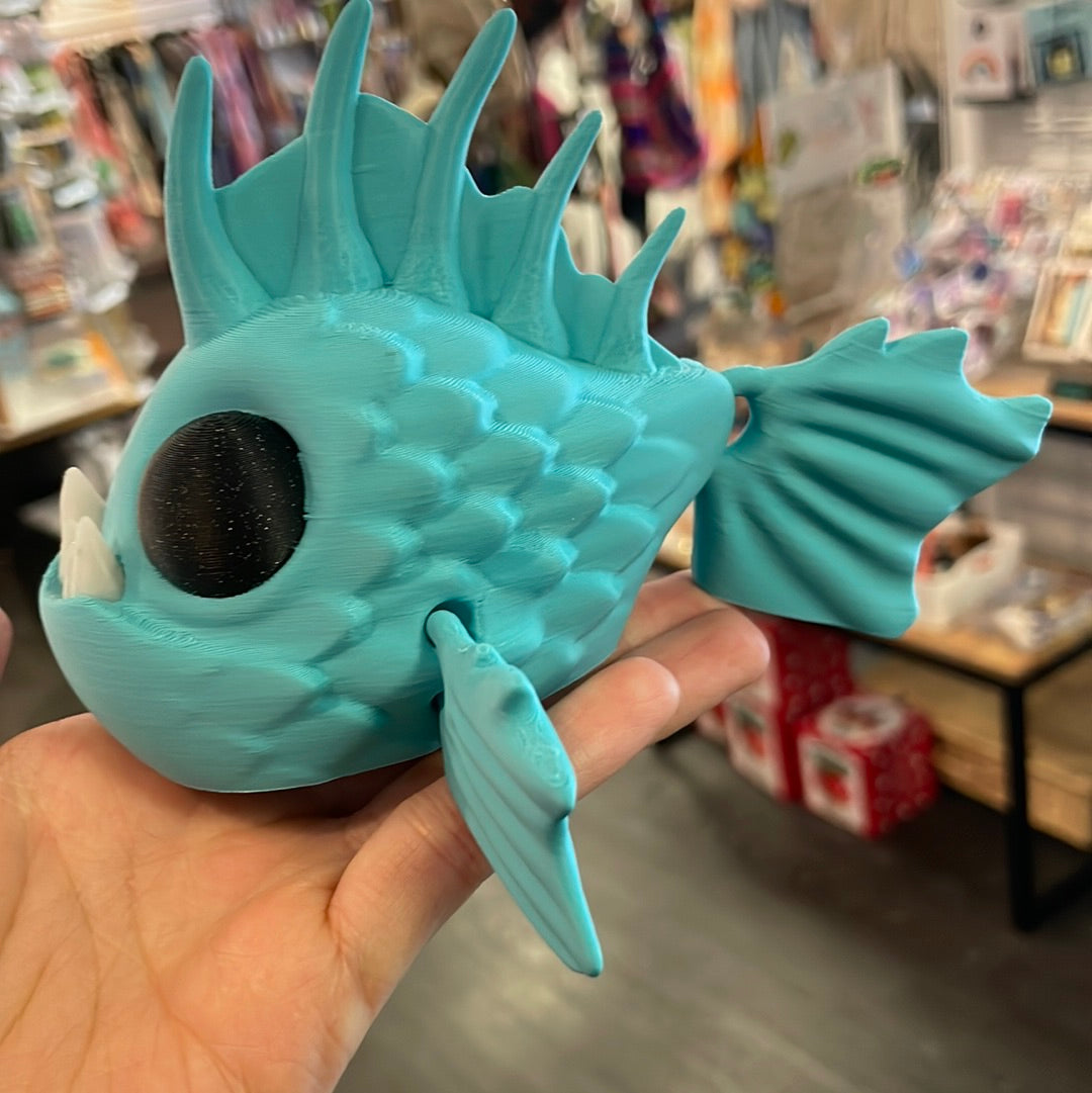 3D Printed Moss Fish