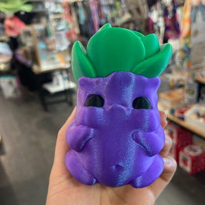 3D Printed Succulent Sprite *Witchcraft Green*