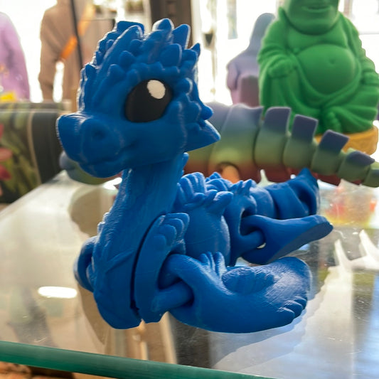 3D Printed Loch Ness *Blue*