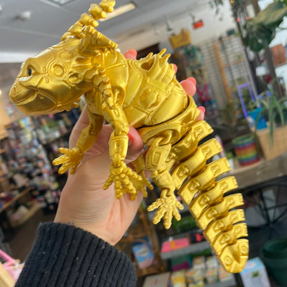 3D Printed Robo Axolotl *Gold*