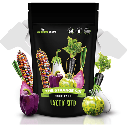 The Strange Six - Exotic Vegetable Seeds Variety Pack