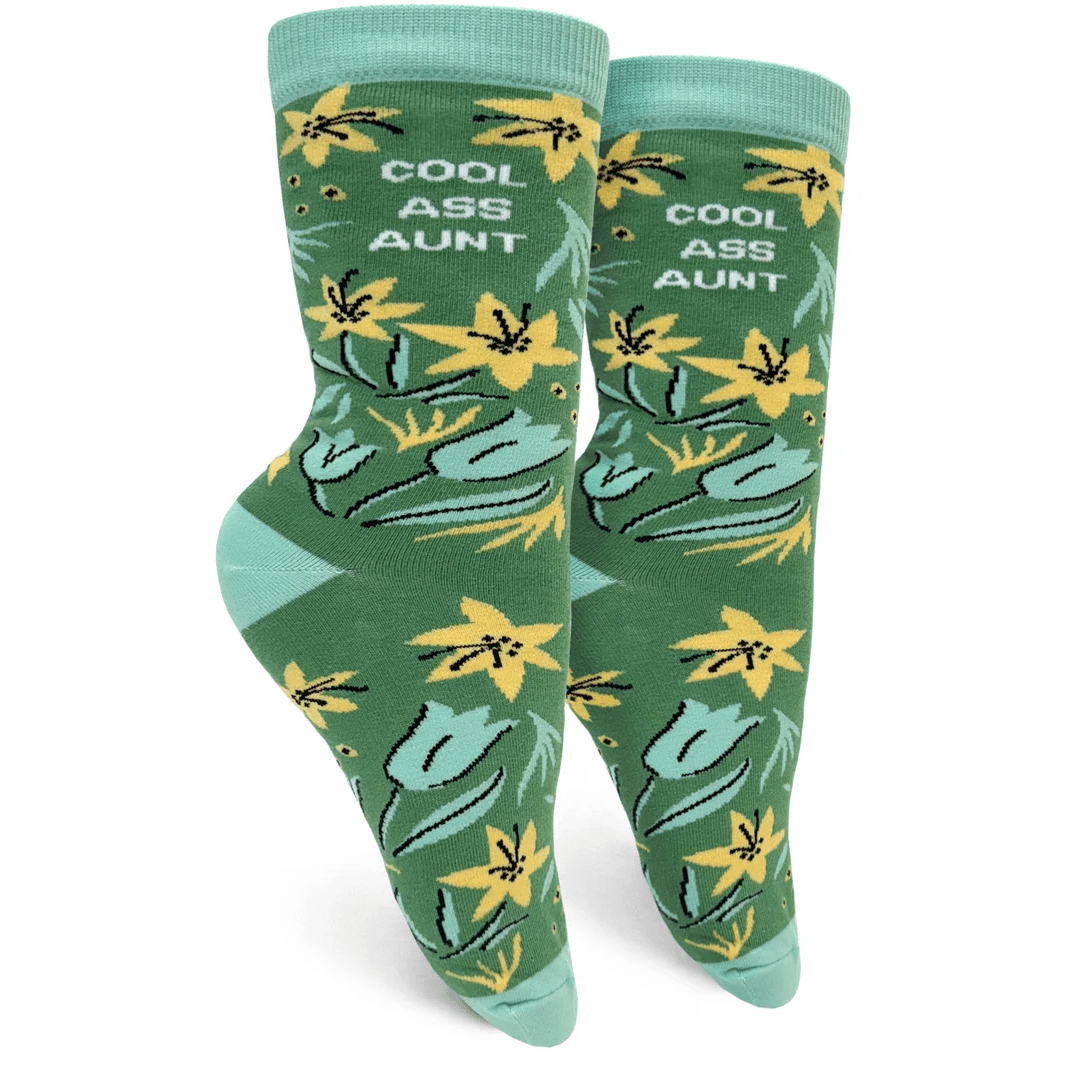Cool Ass Aunt Womens Crew Socks