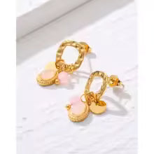 Rosy Charm Earrings