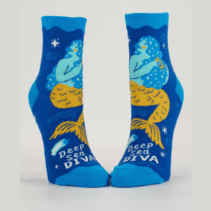 Deep Sea Diva W-Ankle Socks - The Feral Market