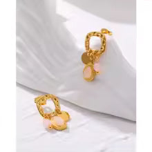 Rosy Charm Earrings