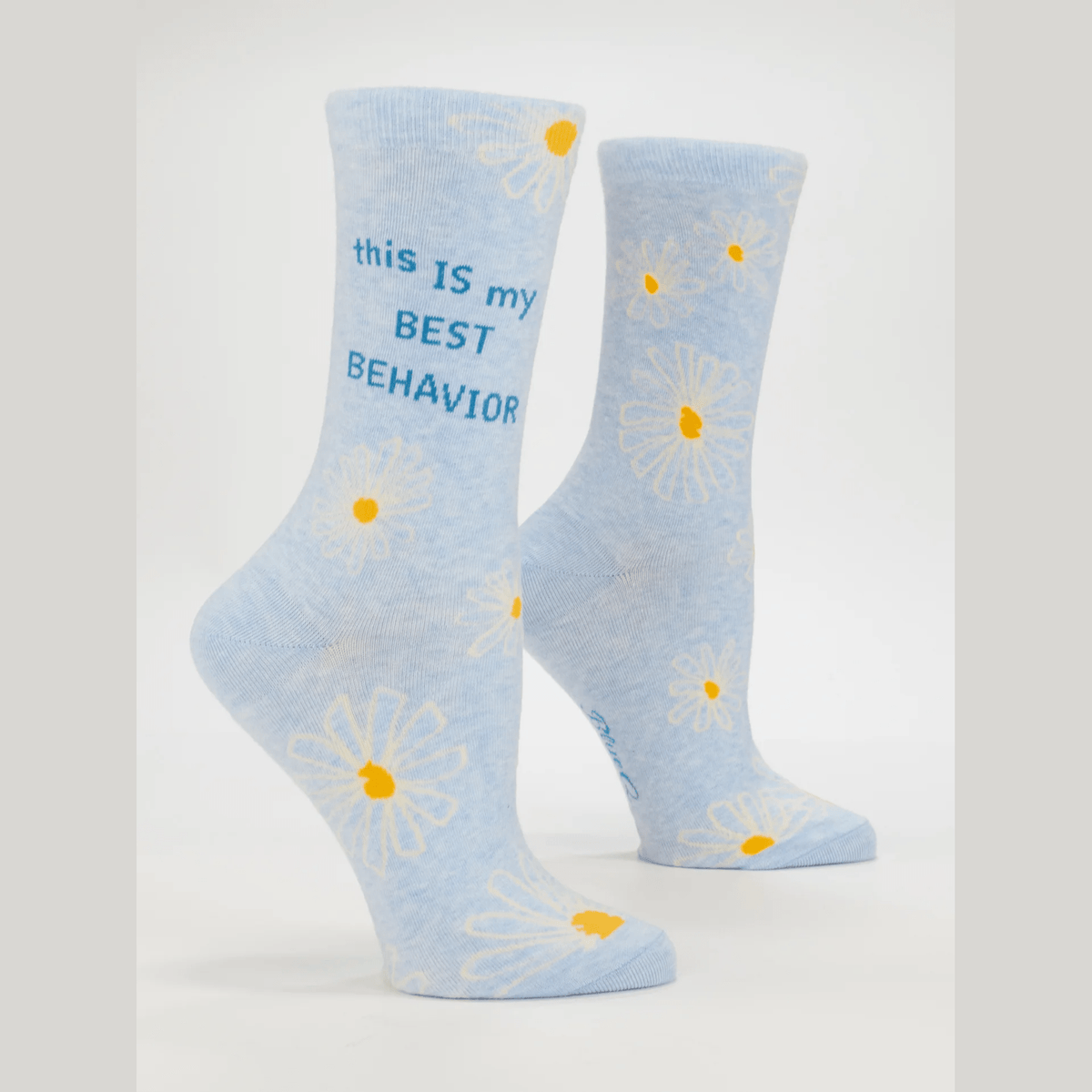This Is My Best Behavior Women's Crew Socks - The Feral Market