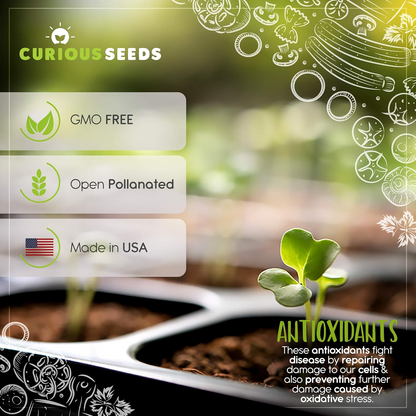 The Strange Six - Exotic Vegetable Seeds Variety Pack