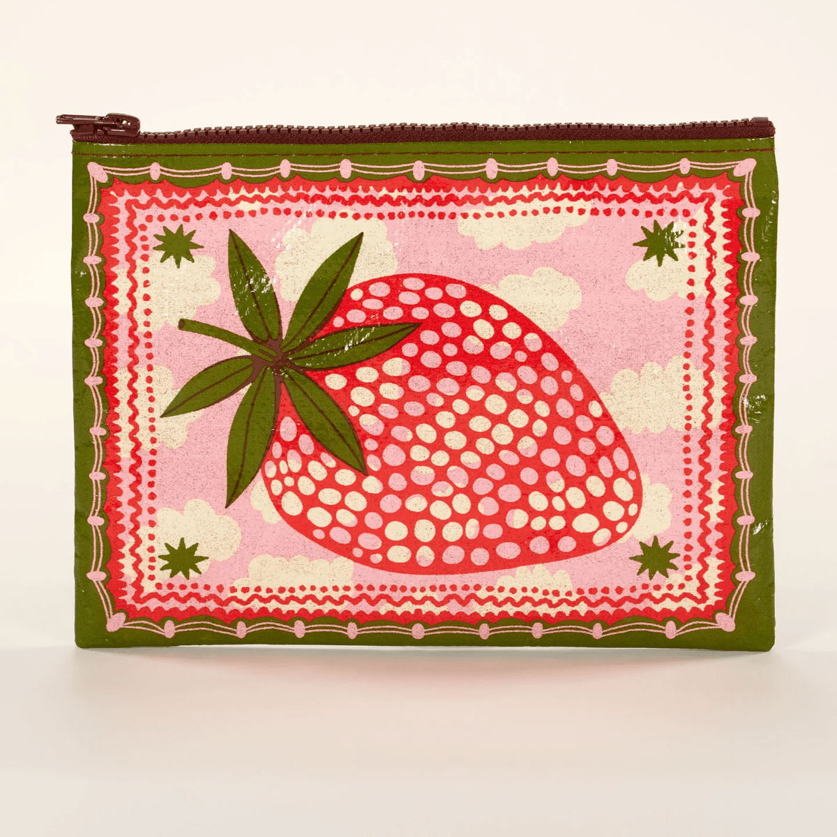 Strawberry Clouds Zipper Pouch - The Feral Market