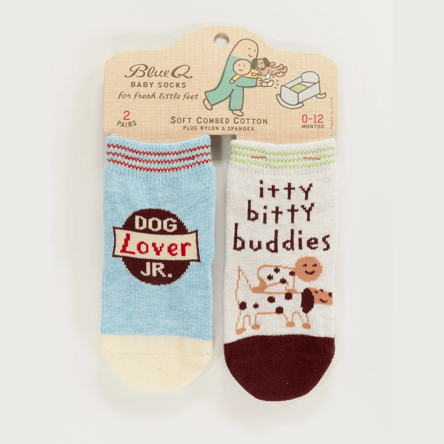 Dog Lover Jr./ Itty Bitty Buddies Baby Socks