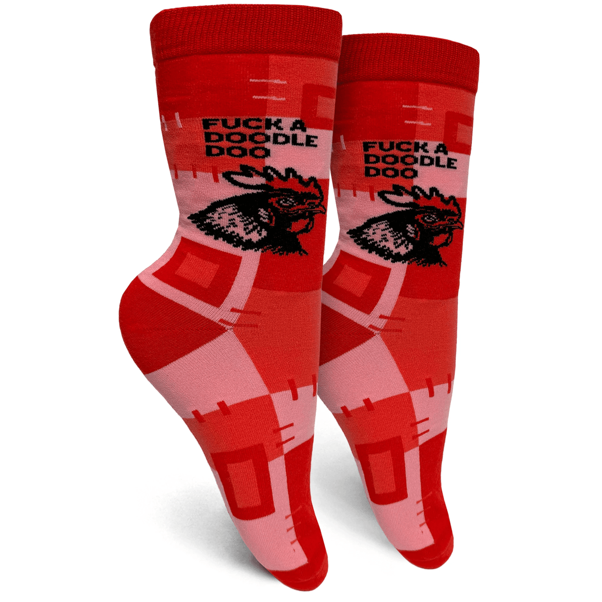 Fuck A Doodle Doo Womens Crew Socks