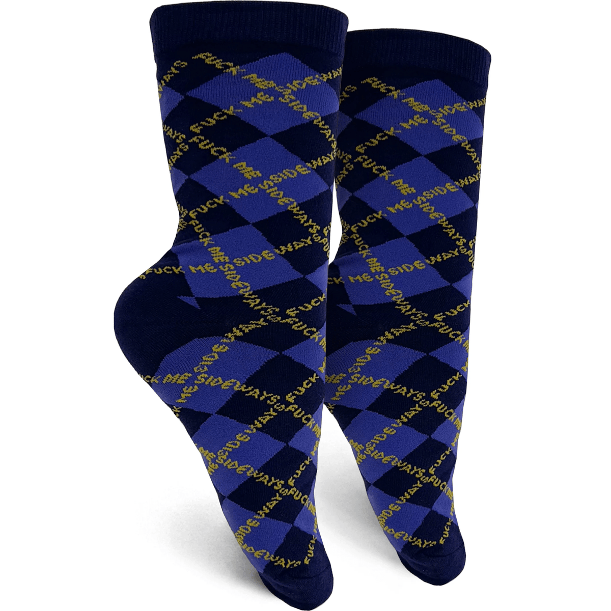 Fuck Me Sideways Womens Crew Socks