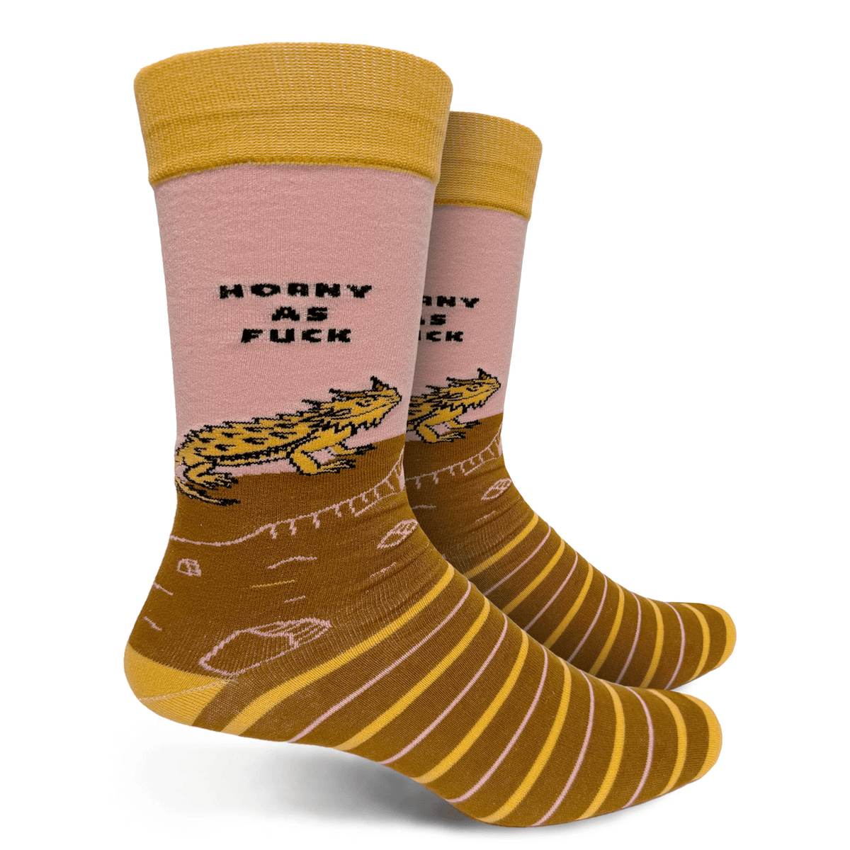 Horny As Fuck Mens Crew Socks