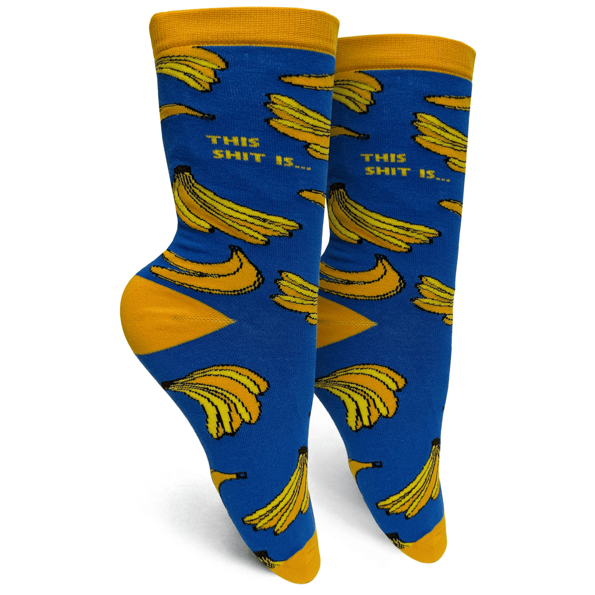 This Shit Is Bananas Womens Crew Socks