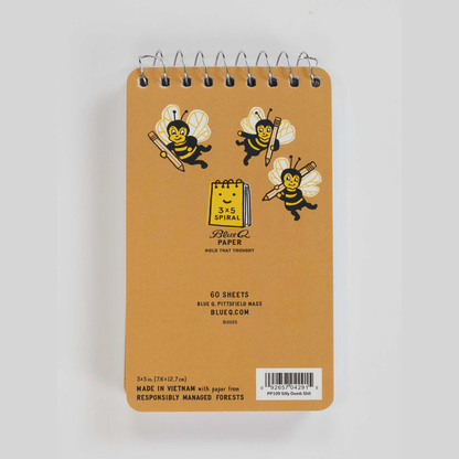 Silly Dumb Shit 3x5 Spiral Notebook