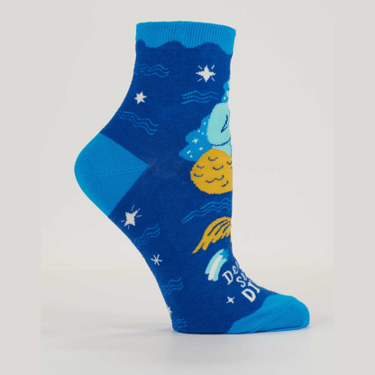 Deep Sea Diva W-Ankle Socks - The Feral Market
