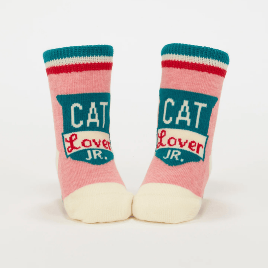 Cat Lover Jr./ The Baby Did It. Baby Socks - The Feral Market