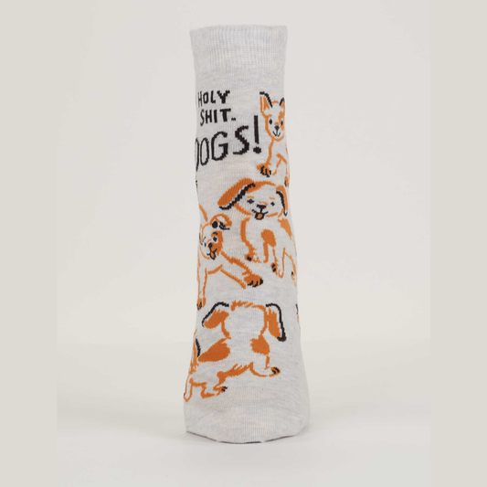Holy Shit. Dogs! Women's Ankle Socks - The Feral Market